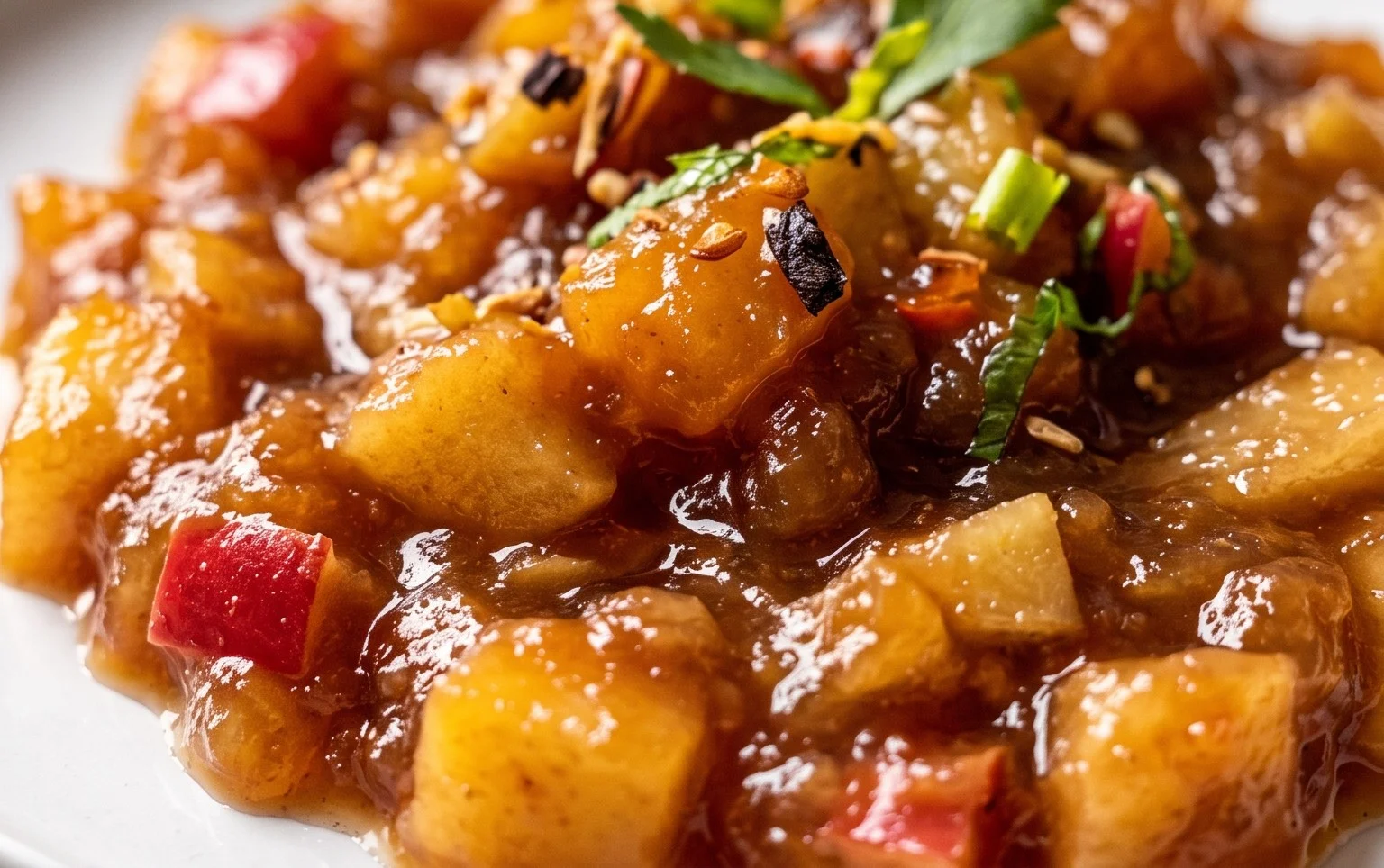 Rezept f&uuml;r Quittenchutney mit Apfel