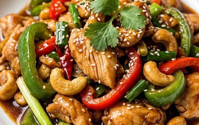 Thai Cashew Chicken Stir Fry