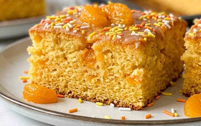 Fantakuchen vom Blech | einfaches Tassenrezept