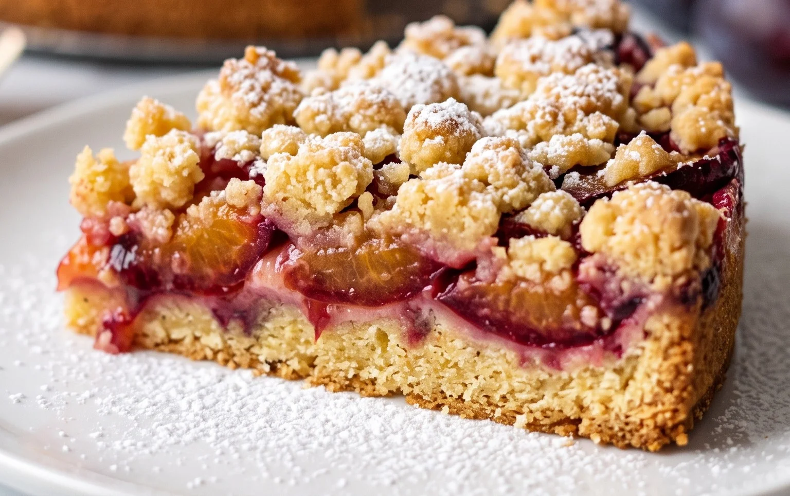 Zwetschgenkuchen mit Streusel - Rezept mit Gelinggarantie