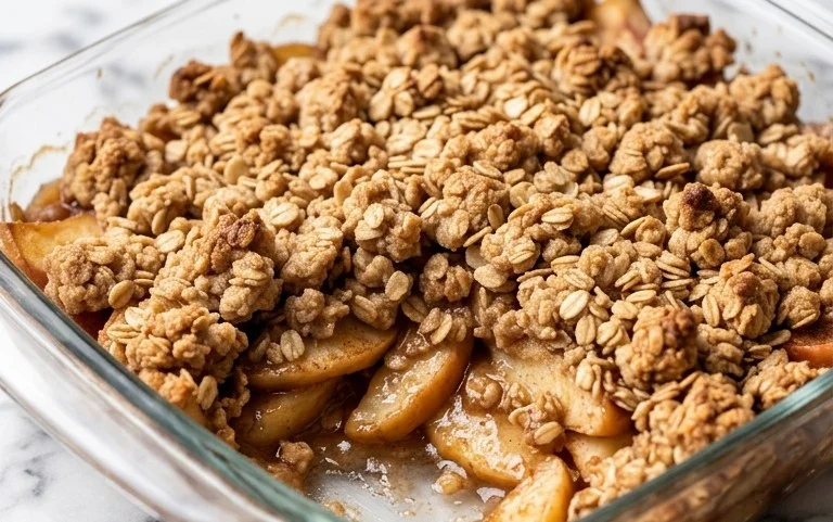 Apple Crisp: Saftige Äpfel & Knusperkruste Rezept