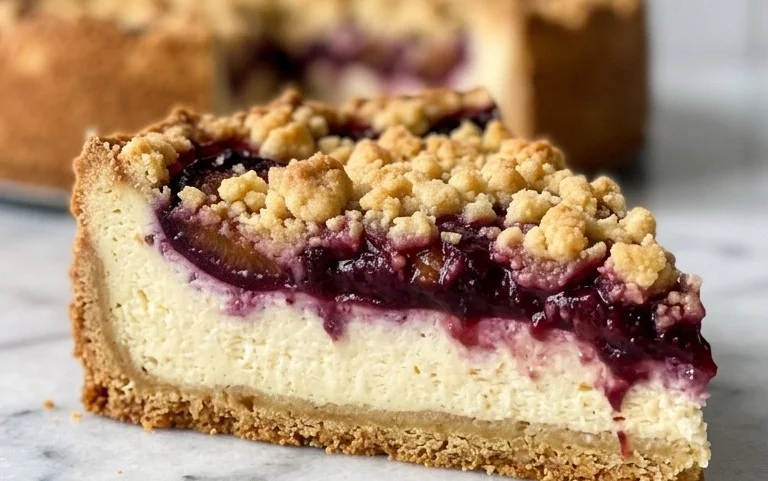 Zwetschgen-Käsekuchen: Mürbeteig, Streusel & saftige Pflaumen