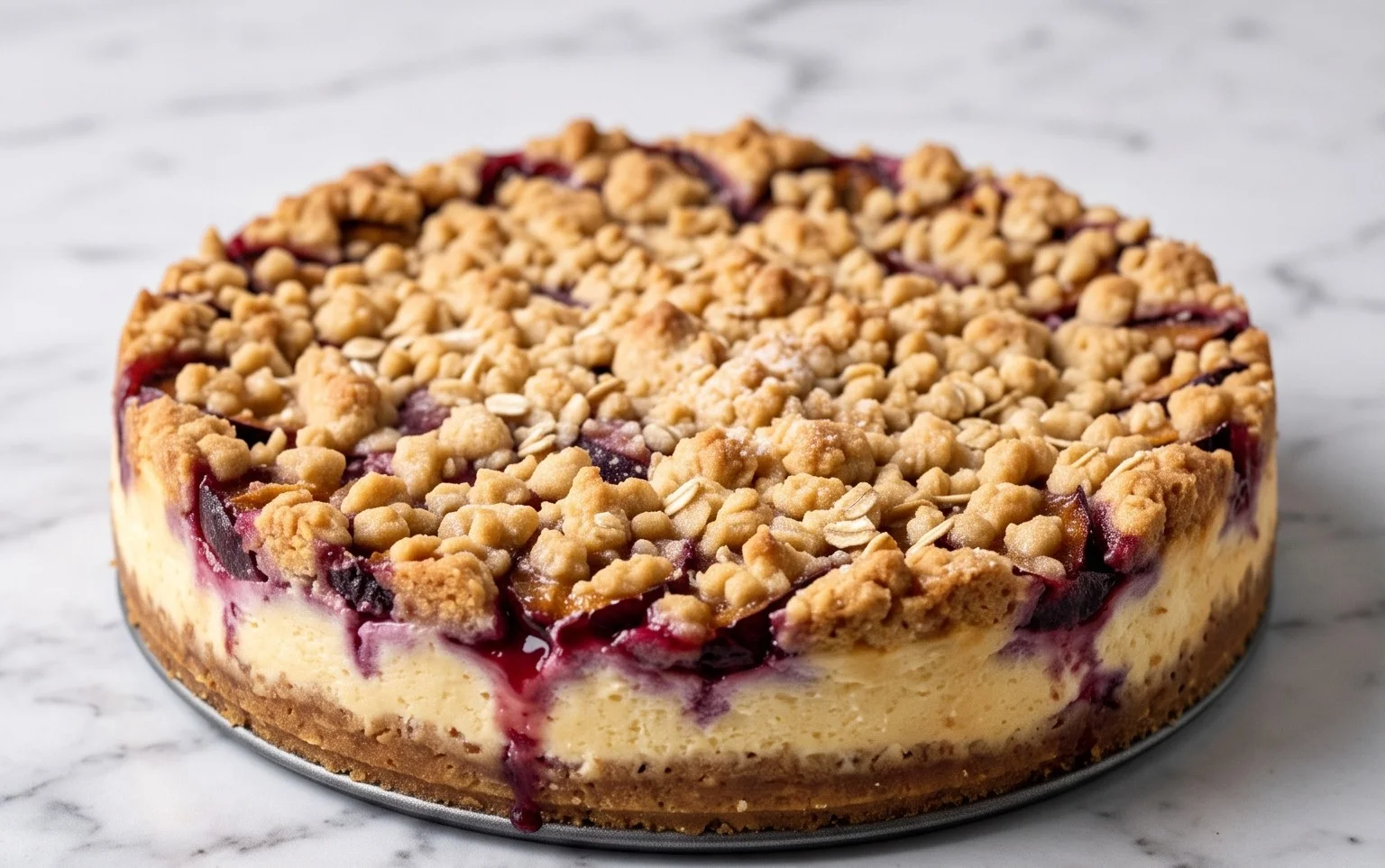 Zwetschgen-Streusel-Käsekuchen: Cremig & Fruchtig
