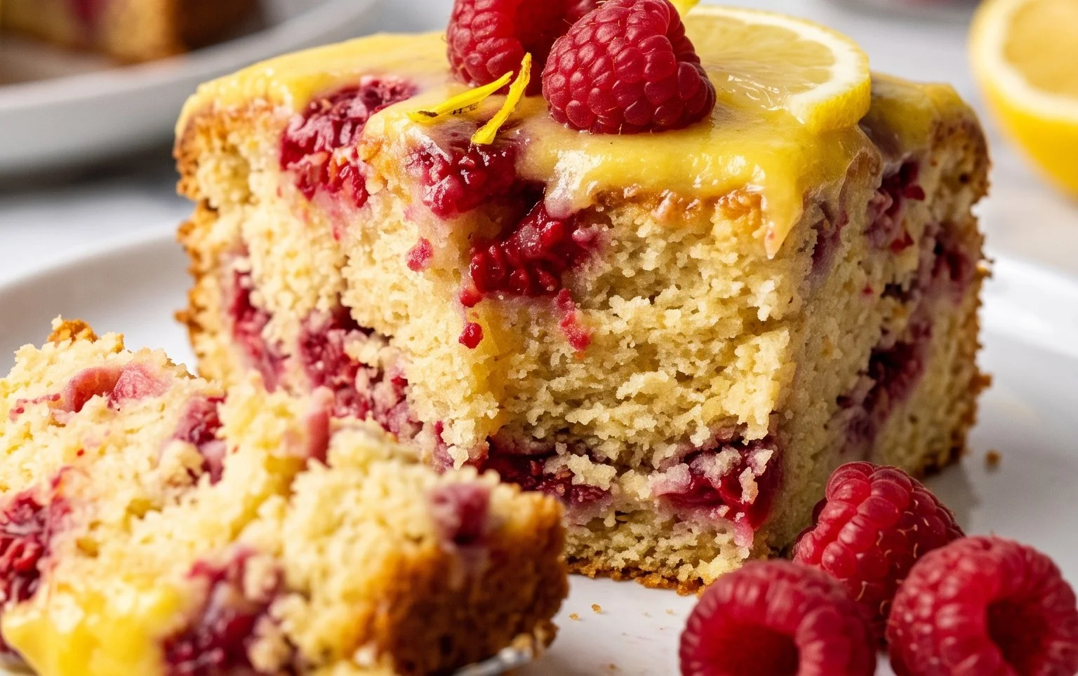 Raspberry Lemon Cake